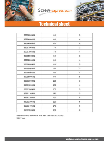 1 x Flat Washer Without Hole 25X2 Steel