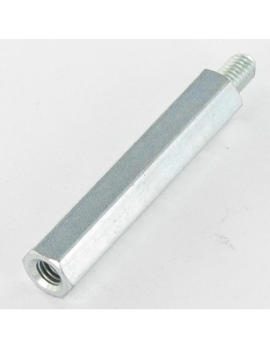 1 x Coupling Nut Hexagonal Male/Female M4/10...