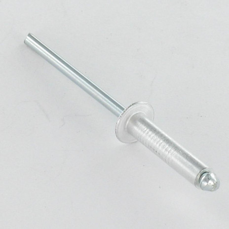 1 x Blind rivets Aluminium Stahlgewinde 4X14 Thickness Of Panel 8 For 10 Flat Head ALX