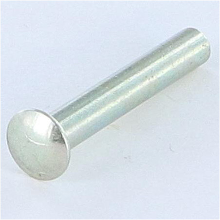 1 x Rivet FORES Cheese Head 5X18 Zinc Plated