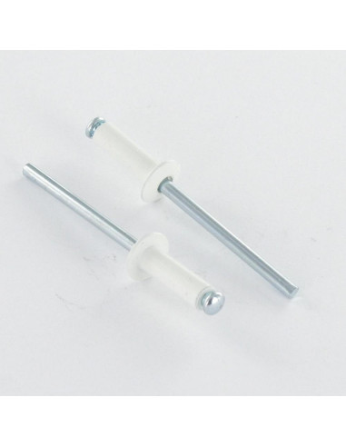 1 x Blind rivets Aluminium Stahlgewinde 4.8X16...