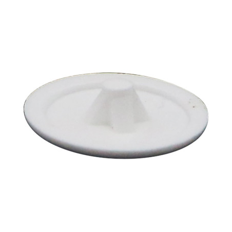 1 x Cap Plastique Pozi N°2 Head Diameter: 12 Ral9010/Pure White