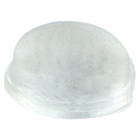 1 x Transparent adhesive cylindrical door stop 10X4