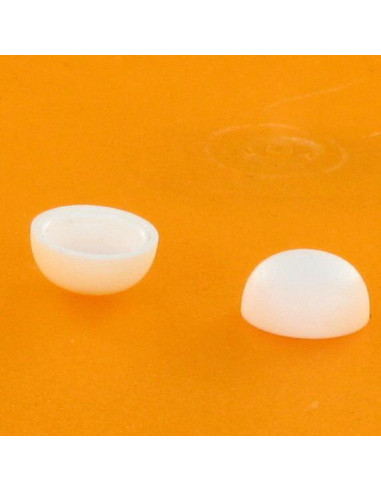 1 x Cover Cap CLIP 7X10.5 Nylon White