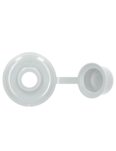 Cover Cap Coach Screw Of 7 Ral9001/Cream Polyethylene