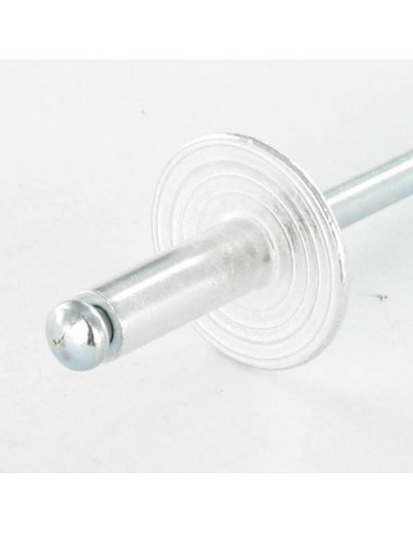 1 x Blind rivets Aluminium Stahlgewinde 4.8X30...
