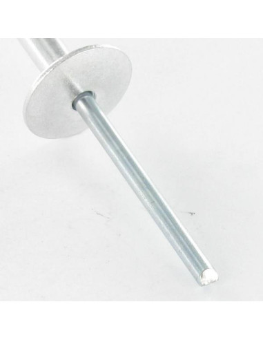 1 x Blind rivets Aluminium Stahlgewinde 4.8X30...