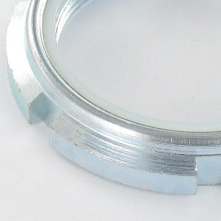 1 x Lock nut to NOTCHES Zinc Plated M70 Pitch 200