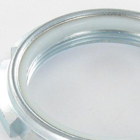 1 x Lock nut to NOTCHES Zinc Plated M15 Pitch 100