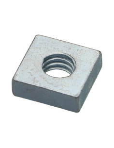 Square Nut M6 10X10X3 Zinc Plated
