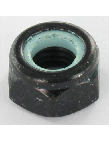 1 x Lock nut M10 Black Zinc Plated