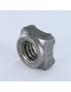 Square Nut Welding M6 10X10X5 Steel