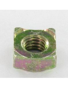 Square Nut Welding M8 14X14X6.5 Yellow Zinc 2