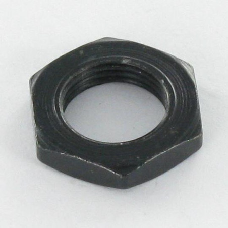 1 x Nut UNEF 3/8- 32 Across Flat 14 Thickness 3 Black Zinc Plated