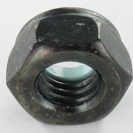 1 x Lock nut M4 Black Zinc Plated