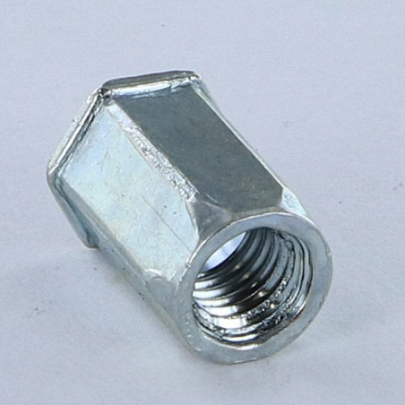 1 x Nut Rivet Hexagonal Head Reduced M4X10.5 Zinc Plated ACRTH
