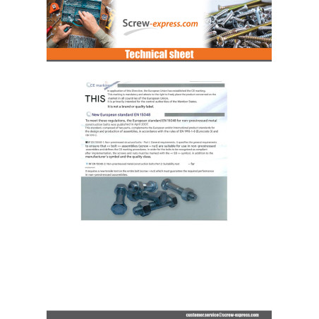 20 x Bolt With Nut Hexagonal Head M20X90 Class 8.8 Sb Hot Dip Galvanized