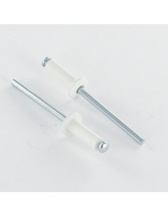 Blind rivets Aluminium Stahlgewinde 4X6 Thickness Of...