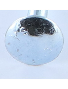 Carriage Bolt Partial Thread M7X35 Yellow Zinc 2