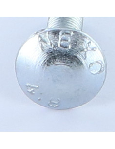 Carriage Bolt Partial Thread M8X30 Thread Length: 22... 2