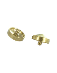 Cover Cap Conical Brass 20 Cover Cap M3 Pitch 60
