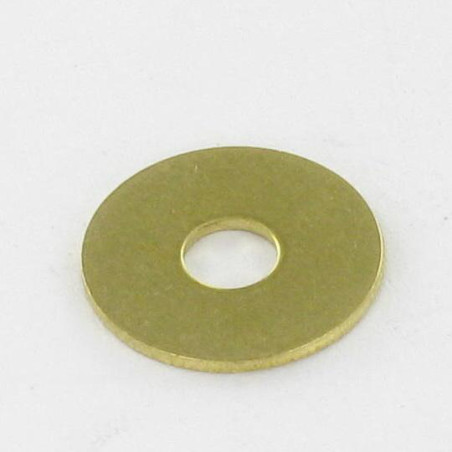 1 x Washer Flat M4X14X0.8 L Brass