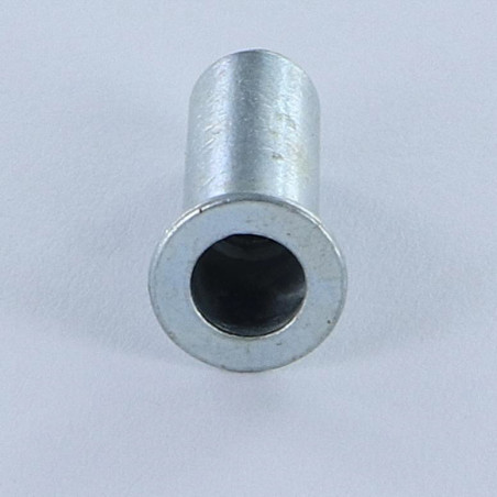 1 x Nut Rivet Flat Head one-eyed M5X18 ACPB 30 Zinc Plated