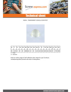 Dome Self-Adhesive Bumper 10X3.1 2