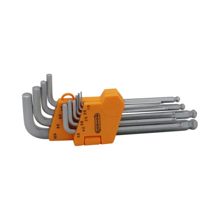 1 x Set of 10 KEYS MALES Hexagon Recess 1.5 to 10