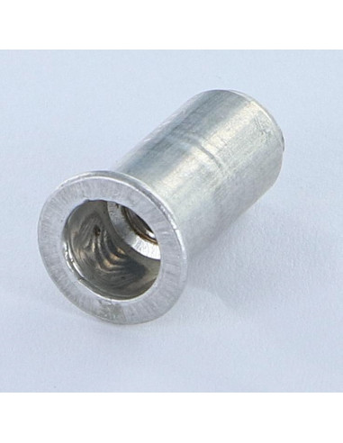 1 x Rivet nut Flat Head One-Eyed M4X16.5 ALPB...
