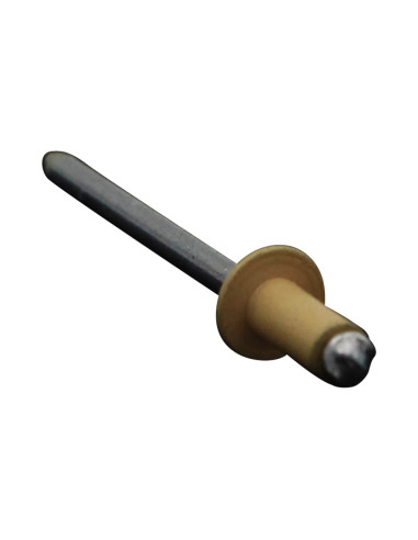 1 x Rivet Steel/ steel Zinc Plated Flat Head...