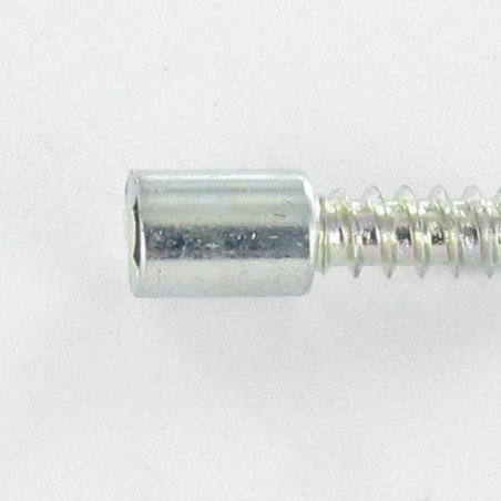 1 x Thread Rolling Screw Socket Head Hexagon Socket 3 3.5X10.5 Zinc Plated