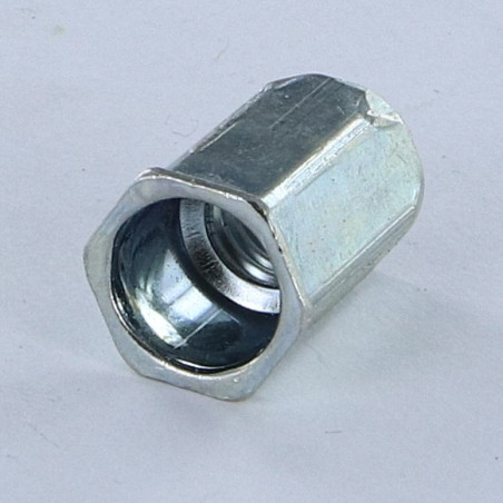 1 x Rivet nut Hexagonal Head Reduced M6X15.5 Zinc Plated ACRTH
