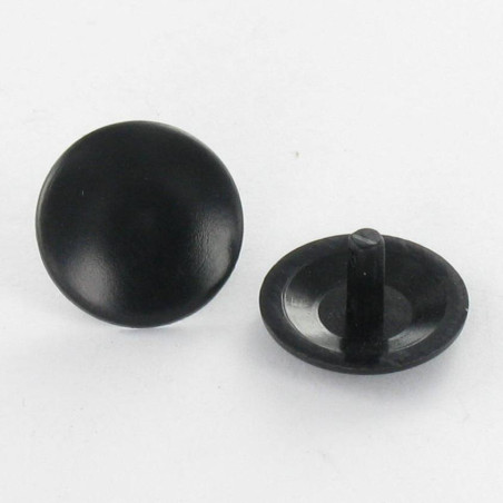 1 x Cover Cap Spax black nylon Head Diameter: 15 QUEU2.5X7