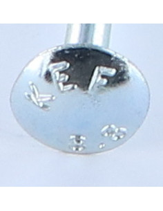 Carriage Bolt M8X80 Thread Length: 22 Partial Thread Zinc... 2