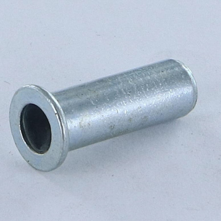 1 x Nut Rivet Flat Head one-eyed M6X20.5 ACPB 30 Zinc Plated