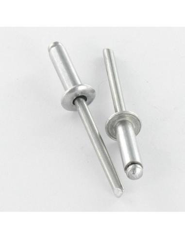 1 x Rivet alu 4X8 Thickness Of Panel 2 to 4...