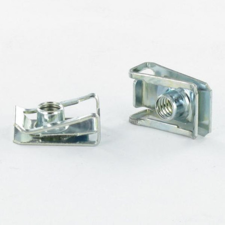 1 x Pinch Nut M6 NUT8726 Thickness Of Panel 0.5 For 4 Zinc Plated