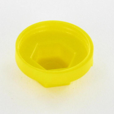 1 x Plastic cap Screw Diameter 6.3 Flat 10 RAL1021