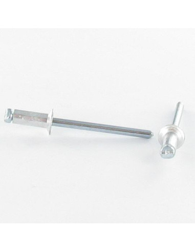 1 x Blind rivets Aluminium Stahlgewinde 4X14...