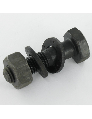 25 x Bolt With Nut HR high resistance M20X70 2...