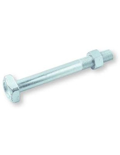 Bolt With Nut Carpenter M18X350 Square Head 30X30X13 Zinc...