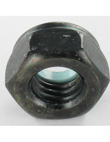 1 x Lock nut M8 Black Zinc Plated