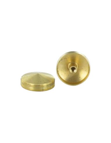 1 x Cover Cap Conical Brass 15 Inner Thread M3...