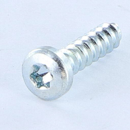 1 x Screw For Plastic TRILOBE Cylindrical Button Head T15 4X16 Thread 45 Zinc Plated