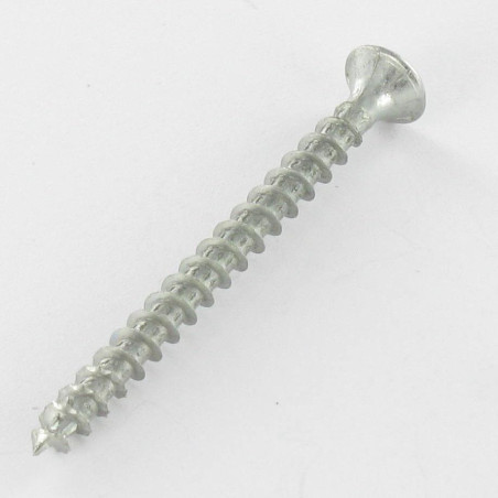 1 x Screw Spax Countersunk Head Pozi N°2 5X60 Head Diameter: 9.7 Full Thread WIROX