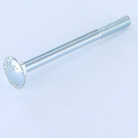 1 x Carriage Bolt Partial Thread M5X70 Zinc Plated