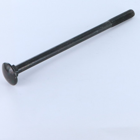 1 x Carriage Bolt M8X110 Thread Length: 22 Partial Thread Black Zinc Plated