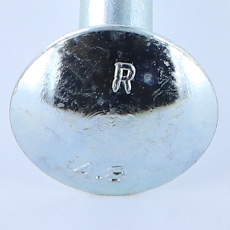 1 x Carriage Bolt Partial Thread M16X140 Zinc Plated