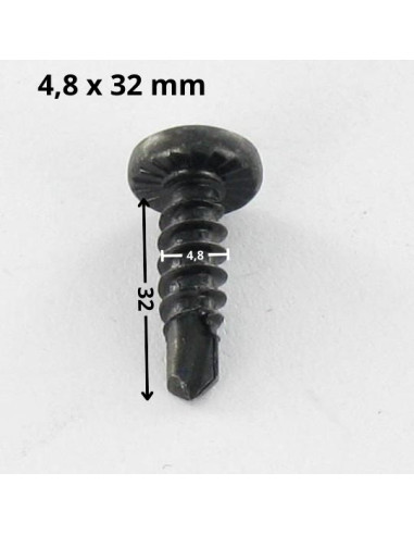 1 x Self Drilling Cylindrical Button Head...